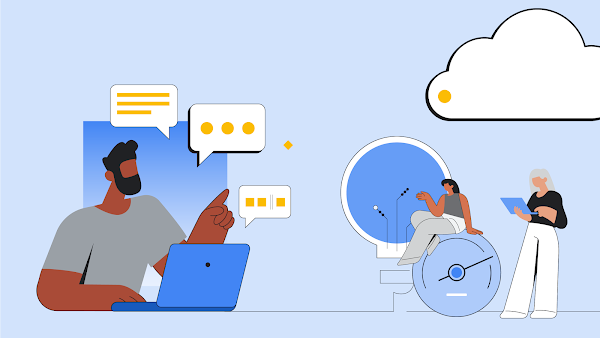 Ilustración de una nube de datos unificada