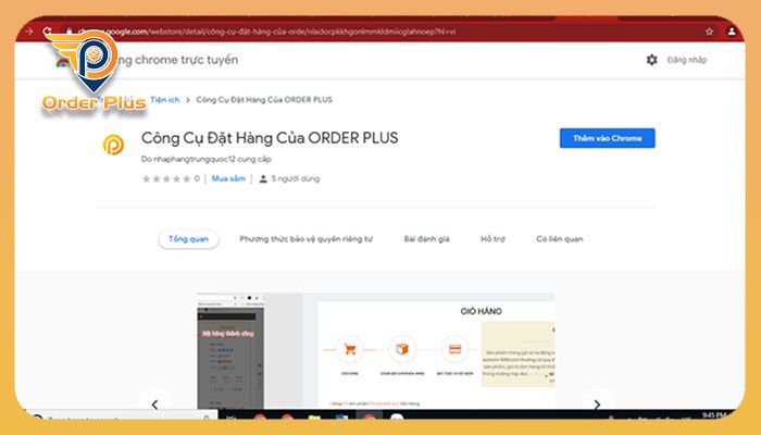 Nhấn vào ô “Thêm vào Chrome”.