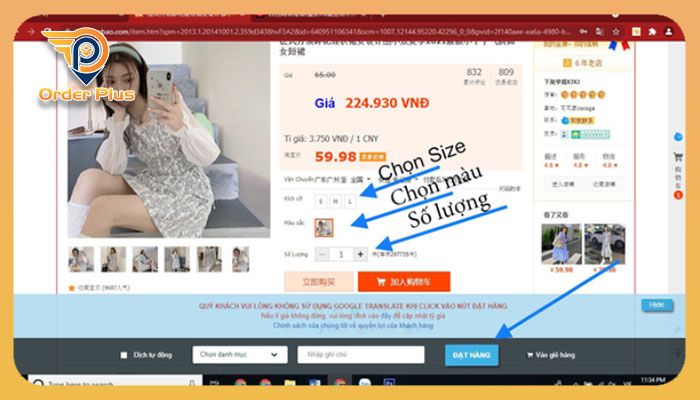 tiến hành đăng nhập