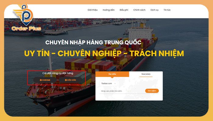 Truy cập tiện ích đặt hàng Xianyu tại Order Plus
