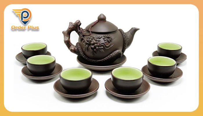 Bộ ấm trà Tử Sa